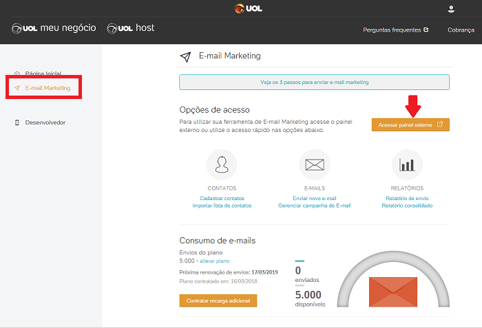 E-mail Profissional UOL HOST - Como acessar o webmail pelo painel do  cliente, Veja como acessar seu webmail pelo painel do cliente UOL HOST., By UOL Host